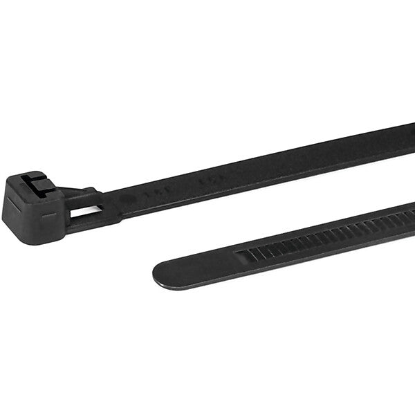 HellermannTyton Kabelbinder 7,5x250 sw,lösbar REL250-N66-BK-C1